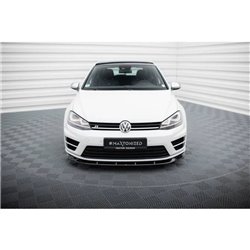 Maxton - Lame Du Pare-Chocs Avant V.6 Volkswagen Golf R / R-Line Mk7 