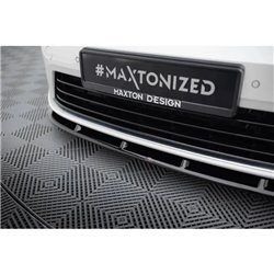 Maxton - Lame Du Pare-Chocs Avant V.6 Volkswagen Golf R / R-Line Mk7 