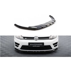 Maxton - Lame Du Pare-Chocs Avant V.5 Volkswagen Golf R / R-Line Mk7