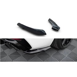 Maxton - Lames De Pare-Chocs Arrière Latérales V.5 (Pour jupe arrière v.3) BMW 1 M-Pack / M140i F20 Facelift