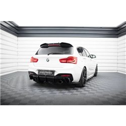 Maxton - Lames De Pare-Chocs Arrière Latérales V.5 (Pour jupe arrière v.3) BMW 1 M-Pack / M140i F20 Facelift 
