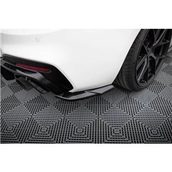 Maxton - Lames De Pare-Chocs Arrière Latérales V.5 (Pour jupe arrière v.3) BMW 1 M-Pack / M140i F20 Facelift 