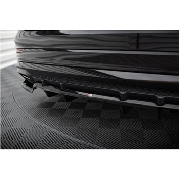 Maxton - Arriere Lame (avec une barre verticale) V.1 Audi SQ8 / Q8 S-Line Mk1 Facelift 