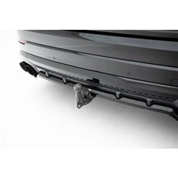 Maxton - Arriere Lame (avec une barre verticale) V.1 Audi SQ8 / Q8 S-Line Mk1 Facelift 