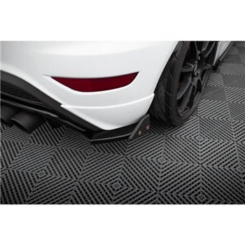 Maxton - Lames De Pare-Chocs Arrière Latérales V.3 Ford Fiesta ST Mk7 Facelift 