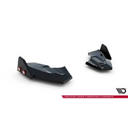 Maxton - Lames De Pare-Chocs Arrière Latérales V.3 Ford Fiesta ST Mk7 Facelift 