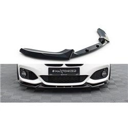 Maxton - Lame Du Pare-Chocs Avant V.5 BMW 1 M-Pack / M140i F20 Facelift