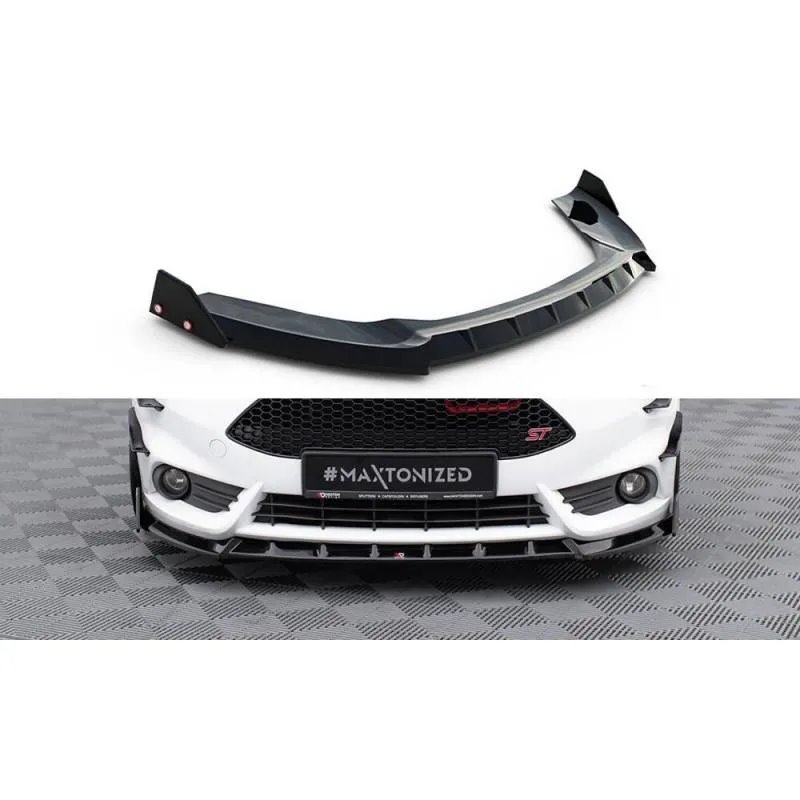 Maxton - Lame Du Pare-Chocs Avant V.6 Ford Fiesta ST Mk7 Facelift