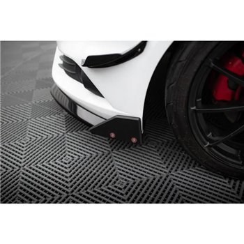 Maxton - Lame Du Pare-Chocs Avant V.6 Ford Fiesta ST Mk7 Facelift 