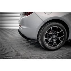 Maxton - Street Pro Diffuseur Arrière Complet Opel Astra GTC OPC-Line J Noir-Rouge + Rabats Brillant
