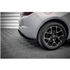 Maxton - Street Pro Diffuseur Arrière Complet Opel Astra GTC OPC-Line J Noir-Rouge + Rabats Brillant