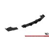 Maxton - Street Pro Diffuseur Arrière Complet Opel Astra GTC OPC-Line J Noir-Rouge + Rabats Brillant