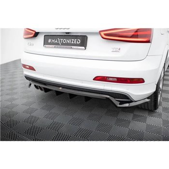 Maxton - Arriere Lame (avec une barre verticale) Audi Q3 S-line 8U 