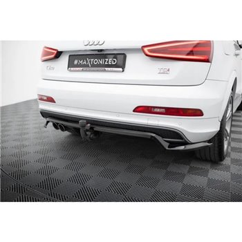 Maxton - Arriere Lame (avec une barre verticale) Audi Q3 S-line 8U 