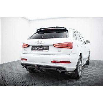 Maxton - Arriere Lame (avec une barre verticale) Audi Q3 S-line 8U 