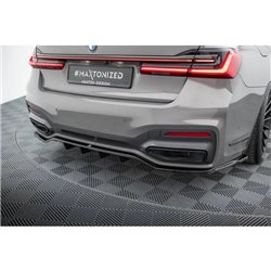Maxton - Arriere Lame (avec une barre verticale) V.2 BMW 7 M-Pack G11 / G12 Facelift 