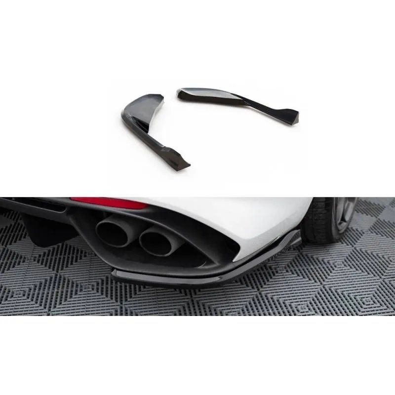 Maxton - Lames De Pare-Chocs Arrière Latérales Alfa Romeo Giulia Quadrifoglio