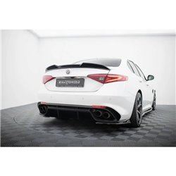 Maxton - Lames De Pare-Chocs Arrière Latérales Alfa Romeo Giulia Quadrifoglio 