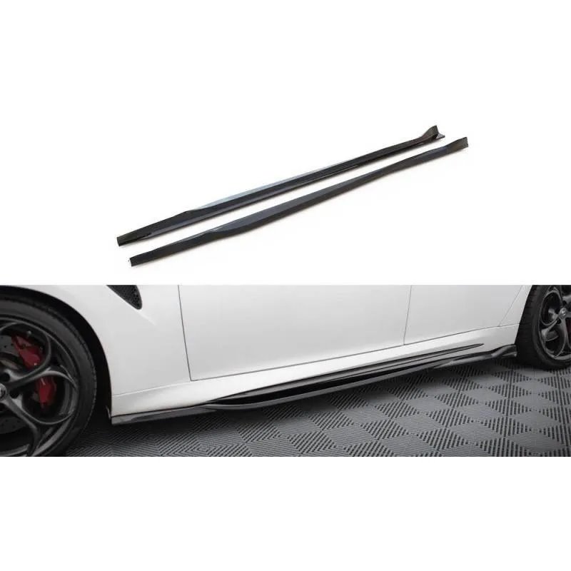 Maxton - Rajouts Des Bas De Caisse Alfa Romeo Giulia Quadrifoglio