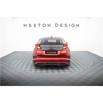 Maxton - Lames De Pare-Chocs Arrière Latérales Honda Civic Hatchback Mk9 