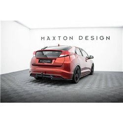 Maxton - Lames De Pare-Chocs Arrière Latérales Honda Civic Hatchback Mk9 