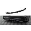 Maxton - Street Pro Lame Du Pare Chocs Arriere Mercedes-Benz A AMG-Line W176 Facelift Noir-Rouge + Rabats Brillant