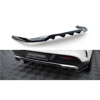 Maxton - Arriere Splitter (avec une barre verticale) Mercedes-AMG GLE 43 Coupe C292