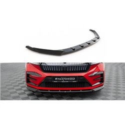 Maxton - Lame Du Pare-Chocs Avant Skoda Enyaq Coupe iV RS