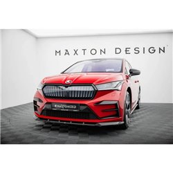 Maxton - Lame Du Pare-Chocs Avant Skoda Enyaq Coupe iV RS 
