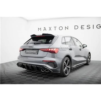 Maxton - Prepreg Fibre de Carbone Becquet de hayon Audi RS3 / S3 / A3 S-Line Sportback 8Y / 8Y Facelift 