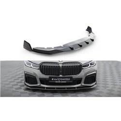 Maxton - Fibre de Carbone Lame Du Pare-Chocs Avant BMW 7 M-Pack G11 Facelift
