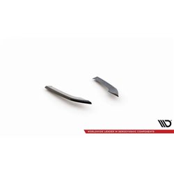 Maxton - Fibre de Carbone Lames De Pare-Chocs Arrière Latérales Audi RS3 Sportback 8Y 