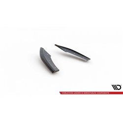 Maxton - Fibre de Carbone Lames De Pare-Chocs Arrière Latérales Audi RS3 Sportback 8Y 