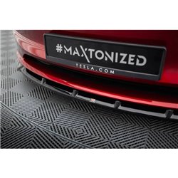 Maxton - Lame Du Pare-Chocs Avant V.2 Tesla Model 3 Project Highland(Facelift) 
