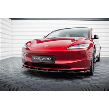 Maxton - Lame Du Pare-Chocs Avant V.2 Tesla Model 3 Project Highland(Facelift) 