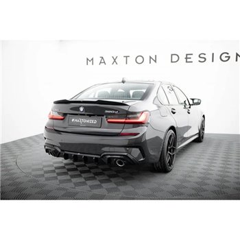 Maxton - Diffuseur Arrière Complet BMW 3 M-Pack G20 / G21 (Convient aux voitures avec barre d'attelage) Oui