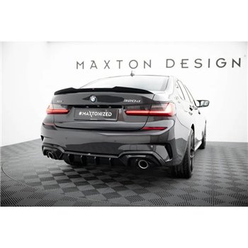Maxton - Diffuseur Arrière Complet BMW 3 M-Pack G20 / G21 (Convient aux voitures avec barre d'attelage) Oui