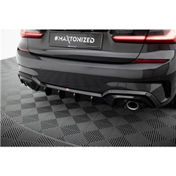 Maxton - Diffuseur Arrière Complet BMW 3 M-Pack G20 / G21 (Convient aux voitures avec barre d'attelage) Oui