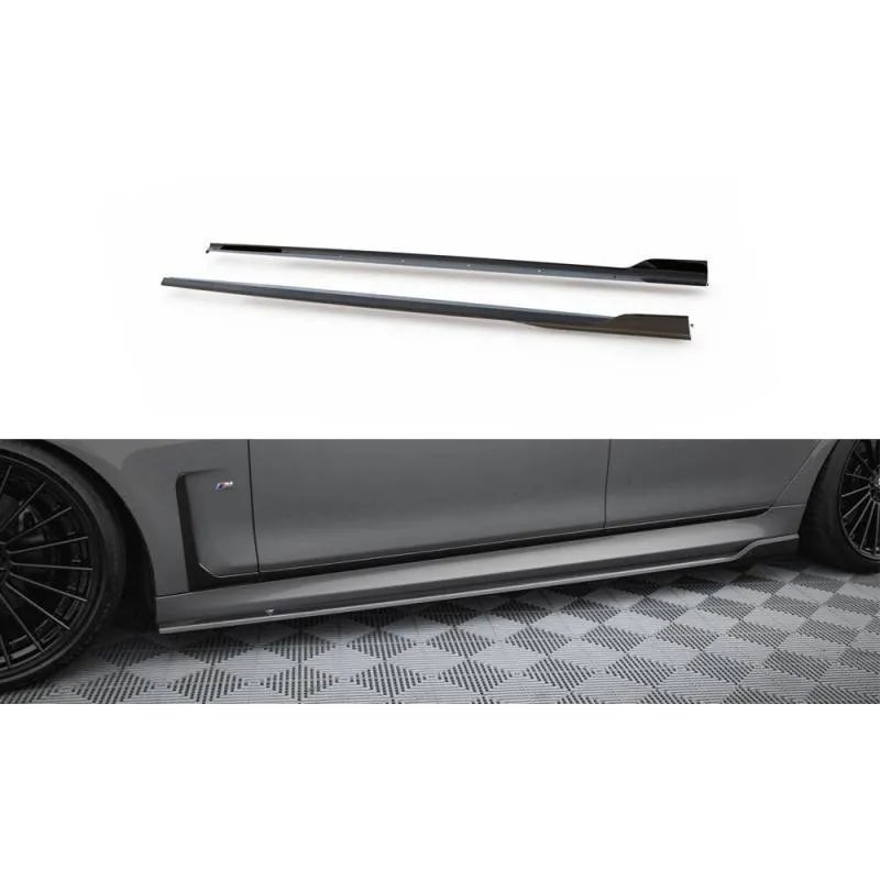 Maxton - Fibre de Carbone Des Bas De Caisse BMW 7 M-Pack G11 Facelift