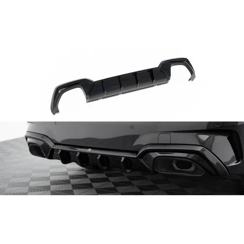 Maxton - Diffuseur Arrière Complet BMW M340i G20 / G21 (Convient aux voitures avec barre d'attelage) Oui