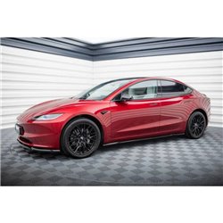 Maxton - Rajouts Des Bas De Caisse V.2 Tesla Model 3 Performance Mk1 Facelift 