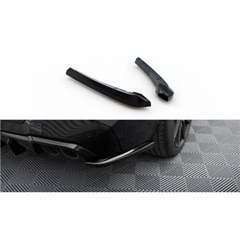 Maxton - Lames De Pare-Chocs Arrière Latérales V.2 BMW X3 M F97 / F97 Facelift