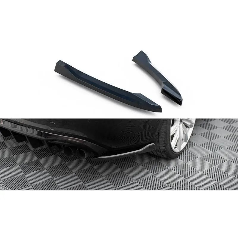 Maxton - Lames De Pare-Chocs Arrière Latérales V.2 Audi S5 / A5 S-Line Coupe / Cabriolet 8T