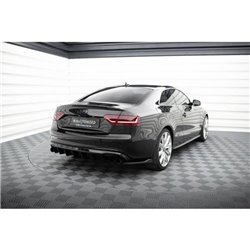 Maxton - Lames De Pare-Chocs Arrière Latérales V.2 Audi S5 / A5 S-Line Coupe / Cabriolet 8T 