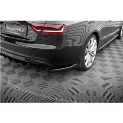 Maxton - Lames De Pare-Chocs Arrière Latérales V.2 Audi S5 / A5 S-Line Coupe / Cabriolet 8T 