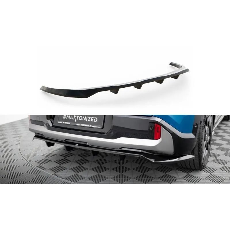 Maxton - Arriere Splitter (avec une barre verticale) Kia EV9 GT-Line Mk1