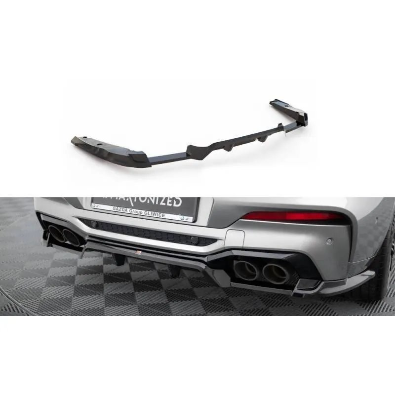 Maxton - Arriere Splitter (avec une barre verticale) BMW X4 M F98