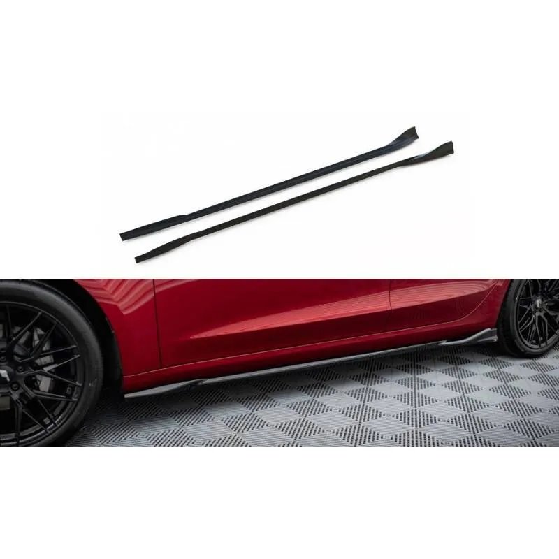 Maxton - Rajouts Des Bas De Caisse V.1 Tesla Model 3 Performance Mk1 Facelift