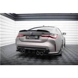 Maxton - Lames De Pare-Chocs Arrière Latérales V.5 (Pour jupe arrière v.1) BMW M4 G82 / G82 Facelift 