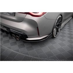 Maxton - Lames De Pare-Chocs Arrière Latérales V.5 (Pour jupe arrière v.1) BMW M4 G82 / G82 Facelift 